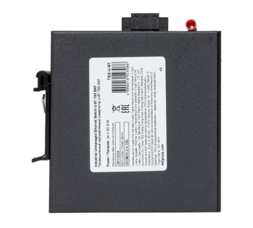 Коммутатор неуправляемый промышленный U-8T 8 портов 10/100Base-T(X) RJ45 монтаж на DIN-рейку TSX EKF TSX-U-8T