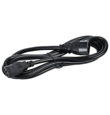 Кабель электропит. PDU 3х1.5 2м с разъемами С13-C14 ITK PC-C13C14-2M