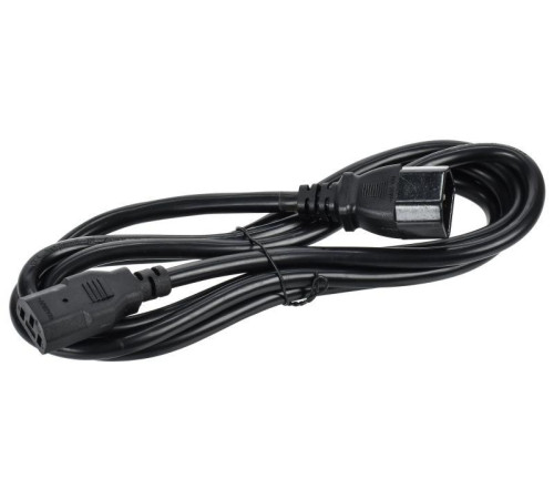 Кабель электропит. PDU 3х1.5 2м с разъемами С13-C14 ITK PC-C13C14-2M