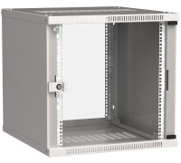 Шкаф LINEA WE 9U 600х600мм стекл. дверь сер. ITK LWE3-09U66-GF