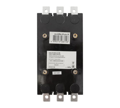 Панель втычная для ВА-99М 63 переднего присоединения EKF mccb99m-63-pin-3f