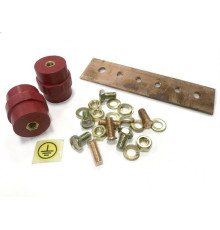 Комплект заземления для шкафов TGRB-SET (шина заземления+винты) Hyperline 397532