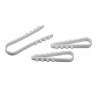 Дюбель-хомут 82 311 NCU-19-25-65-100-WH (уп.100шт) для круглого кабеля бел. Navigator 82311