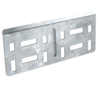 Пластина соединительная 80мм HDZ IEK CLM51D-PS-080-HDZ