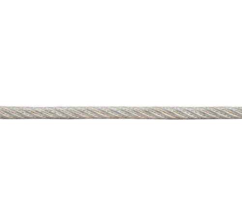 Трос в ПВХ изоляции d4.0-5.0мм DIN 3055 (SWR) стальной (уп.100м) Tech-Krep/Zitar 101923
