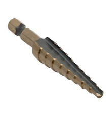 Сверло ступенчатое ST-4-12/1 HSS 9 ступ. EKF ST-4-12/1