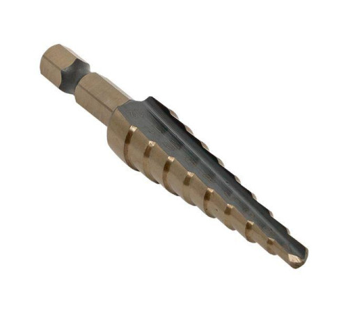 Сверло ступенчатое ST-4-12/1 HSS 9 ступ. EKF ST-4-12/1