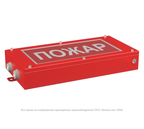 Указатель световой BS-CANRON-10-S1-ELON централиз. электропитания Белый свет a17015