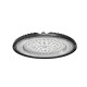 Светильник светодиодный ДСП IB 02 S 150W W 850 BK PC 337х337х89.8мм 150Вт 5000К IP65 подвес черн. High Bay Русский Свет 16090223139