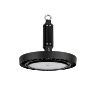 Светильник светодиодный ДСП IB 11 S 100W VW 840 HT BK CL 257х257х155мм 100Вт 4000К IP65 High Bay подвесной с закален. стекл. черн. Русский Свет 16091124339