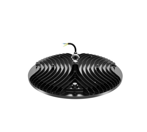 Светильник светодиодный ДСП IB 02 S 100W VW 850 BK CL 297х297х84 5мм 100Вт 5000К IP65 подвес черн. High Bay Русский Свет 16090223710