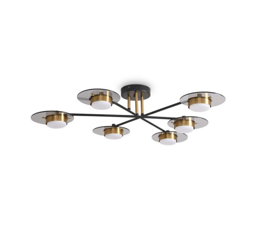 Светильник Moon 6х7Вт GX53 IP20 подвесной Freya FR5513PL-06BBZ