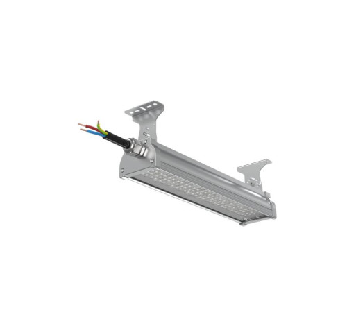 Светильник светодиодный ДСП WP 24 C 30W VW 840 L400 EL SI CL 400х220х190мм 30Вт 4000К IP66 пылевлагозащ. Русский Свет 27072423955