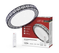 Светильник светодиодный COMFORT LOFT-B 125Вт 3000-6500К 10000лм 230В 500х105мм с пультом ДУ IN HOME 4690612059501