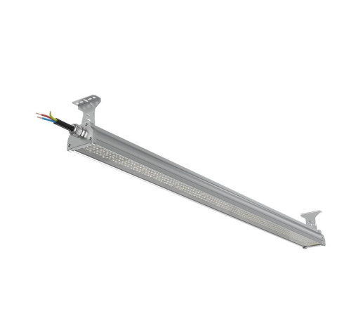 Светильник светодиодный ДСП WP 24 C 120W W 840 L1200 EL SI CL 1280х100х85мм 120Вт 4000К IP66 пылевлагозащ. Русский Свет 27072423969