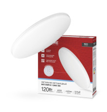 Светильник светодиодный NEO SIMPLE-12065-WH 120Вт 6500К 9600лм 230В 460х70мм бел. IN HOME 4690612061986