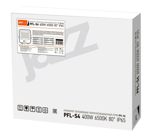 Прожектор светодиодный PFL-V 400Вт 6500К IP65 ДО Pro JazzWay 5045026