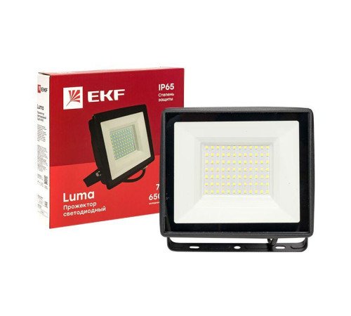 Прожектор светодиодный СДО-3005 75Вт 6500К IP65 Basic EKF FLL-3005-75-6500 Прожектор светодиодный СДО-3005 75Вт 6500К IP65 Basic EKF FLL-3005-75-6500