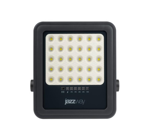 Прожектор светодиодный PFL SOLAR 02 100 6500К GR IP65 ДО с солнечн. панелью и пультом JazzWay 5058477
