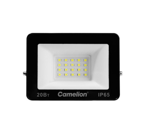 Прожектор светодиодный LFL-2004 C02 LED SMD 20Вт IP65 6500К 2000лм 230В 113х102х24 черн. Camelion 16330