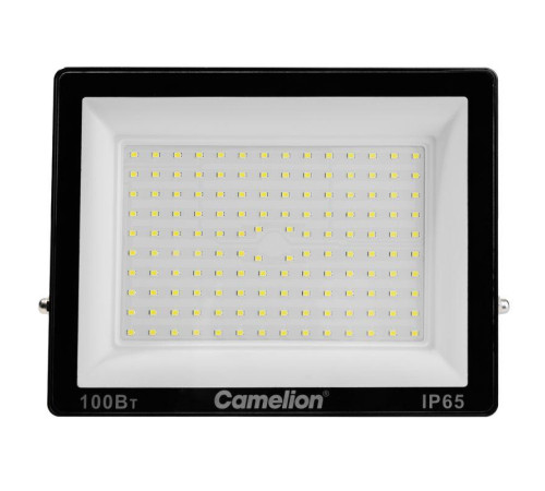 Прожектор LFL-10004 C02 (LED SMD 100Вт 10000лм 230В 6500К 245х233.5Х31) черн. Camelion 16333