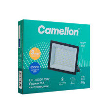 Прожектор LFL-10004 C02 (LED SMD 100Вт 10000лм 230В 6500К 245х233.5Х31) черн. Camelion 16333