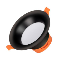 Светильник светодиодный MS-BLIZZARD-BUILT-R115-10W Day4000 BK 100 deg IP20 230В металл Arlight 036604