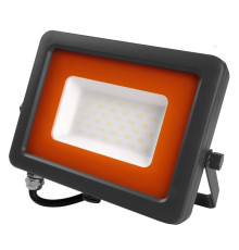 Прожектор светодиодный PFL-S2 30Вт 6500К IP65 220–240В ДО с клапаном закален. матов. стекло сер. Pro JazzWay 2853295D