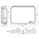 Прожектор светодиодный PFL-SA 100Вт OPAL 6500К СДО IP65 Pro JazzWay 5065932