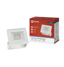 Прожектор светодиодный СДО-7 20Вт 6500К IP65 1800лм 230В бел. IN HOME 4690612034683