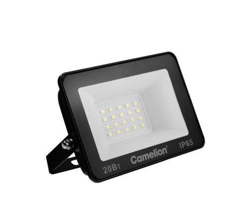 Прожектор светодиодный LFL-2004 C02 LED SMD 20Вт IP65 6500К 2000лм 230В 113х102х24 черн. Camelion 16330