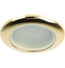 Светильник точечный WR1 GD 50Вт IP44 MR16 12В влагозащ. зол. ЭРА C0043846