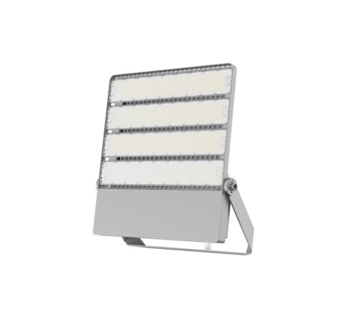 Прожектор светодиодный СДО FL 22 C 800W N1 850 GR 589х60х667мм 800Вт 5000К IP66 уличный сер. Русский Свет 30082225209