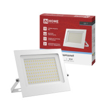 Прожектор светодиодный СДО-7 100Вт 6500К IP65 230В бел. IN HOME 4690612064307