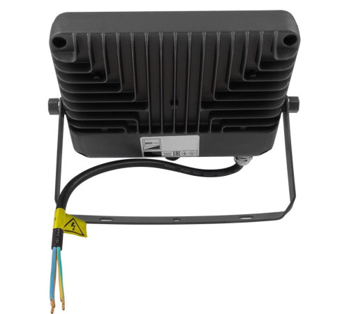 Прожектор светодиодный PFL-S2 30Вт 6500К IP65 220–240В ДО с клапаном закален. матов. стекло сер. Pro JazzWay 2853295D