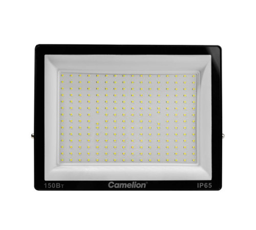 Прожектор LFL-15003 C02 (LED SMD 150Вт 15000лм 230В 6500К 300х252х34) черн. Camelion 16329