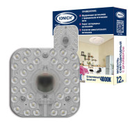 Модуль светодиодный ILED-SMD2835-12-960-230-4000- 98-IP20 для декоративных светильников 12Вт 960лм 230В 4000К 98х98мм IP20 IONICH 2076