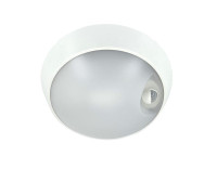 Светильник светодиодный WP 15 C 18W OP 840 D220 WH MDM 220х80мм 18Вт 4000К IP65 ЖКХ круглый пылевлагозащ. с датчиком движения бел. Русский Свет 15071524504