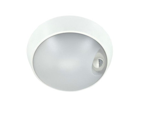 Светильник светодиодный WP 15 C 18W OP 840 D220 WH MDM 220х80мм 18Вт 4000К IP65 ЖКХ круглый пылевлагозащ. с датчиком движения бел. Русский Свет 15071524504