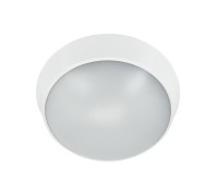 Светильник светодиодный WP 15 C 12W OP 840 D220 WH 220х80мм 12Вт 4000К IP65 ЖКХ круглый пылевлагозащ. бел. Русский Свет 15071523452
