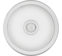 Светильник светодиодный 61 184 OBL-R1-10-4K-WH-IP40-LED-SNR 10Вт 4000К IP40 800лм ЖКХ с датчиком движения круг бел. (аналог НПП) ОНЛАЙТ 61184