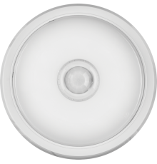 Светильник светодиодный 61 184 OBL-R1-10-4K-WH-IP40-LED-SNR 10Вт 4000К IP40 800лм ЖКХ с датчиком движения круг бел. (аналог НПП) ОНЛАЙТ 61184