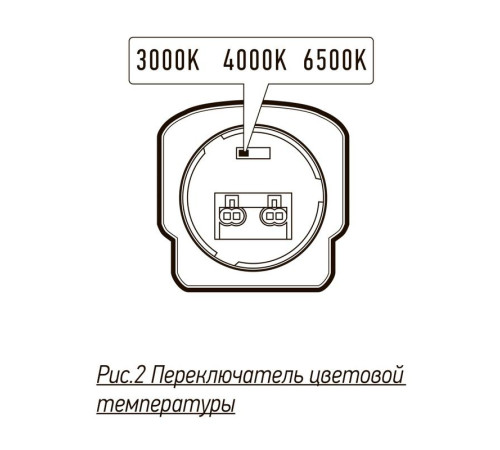 Светильник светодиодный PWP-C7 PRO 1200 36Вт 3000К/4000К/6500К IP65 5400лм ДСП 3CCT влагозащ. с переключением цветовой температуры Pro+ JazzWay 5068834