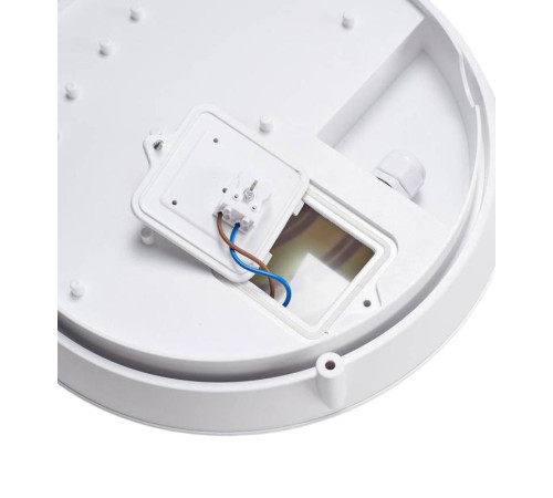 Светильник светодиодный WP 25 C 15W OP 940 D300 WH 300х300х93мм 15Вт 4000К IP65 пылевлагозащ. ЖКХ бел. Русский Свет 15072523329