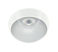Светильник светодиодный WP 15 C 12W OP 840 D220 WH MDM 220х80мм 12Вт 4000К IP65 ЖКХ круглый пылевлагозащ. с датчиком движения бел. Русский Свет 15071523453