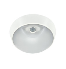 Светильник светодиодный WP 15 C 12W OP 840 D220 WH MDM 220х80мм 12Вт 4000К IP65 ЖКХ круглый пылевлагозащ. с датчиком движения бел. Русский Свет 15071523453