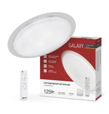 Светильник светодиодный COMFORT GALAXY 125Вт 3000-6500К 10000лм 230В 565х80мм с пультом ДУ IN HOME 4690612059495