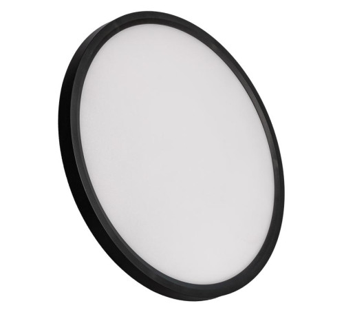 Светильник светодиодный SLIM BLACK 38Вт 4500К IP40 2650лм 230В 400х25мм КОСМОС KSlim38w_B4500K