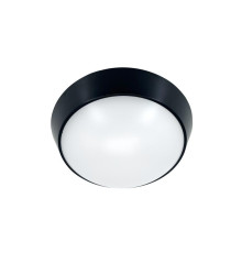 Светильник светодиодный WP 15 C 18W OP 840 D220 BK 220х80мм 18Вт 4000К IP65 ЖКХ круглый пылевлагозащ. черн. Русский Свет 15071524505
