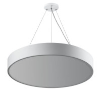 Светильник светодиодный Geometria Ring SPO-132-W-40K-088 88Вт 4000К 6000Лм IP40 800х80 бел. подвесной драйвер внутри ЭРА Б0058902